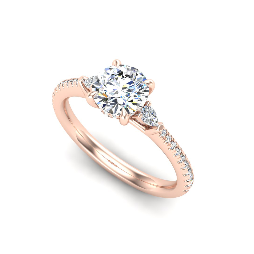 Anaya Pave Engagement Ring